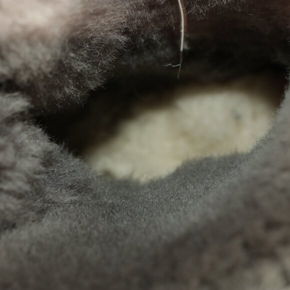 UGG Womens Mini Bailey Bow Boots Size 6 Gray Suede Sherpa Shearling Short Bootie - Picture 14 of 16
